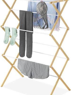 Natural Wood Drying Rack